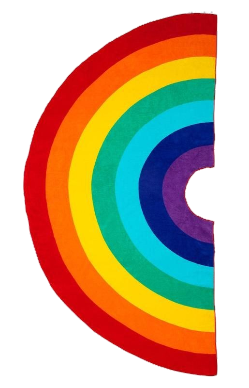 Half Aesthetic Rainbow Png