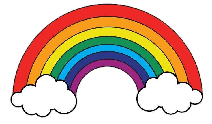 Rainbow Sticker Png