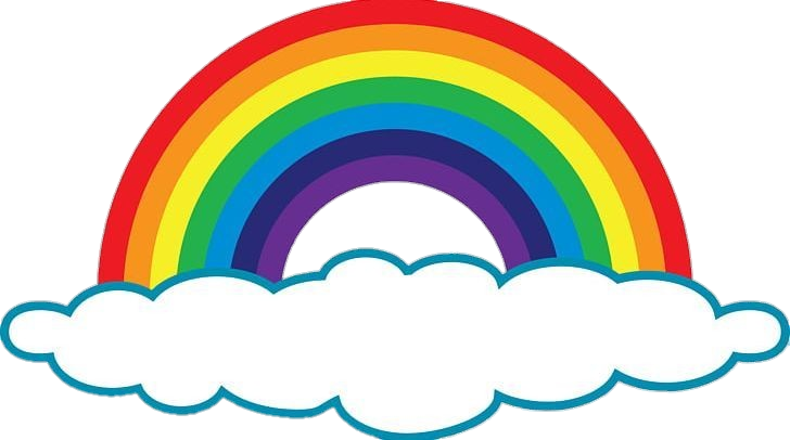 Rainbow Cloud Png