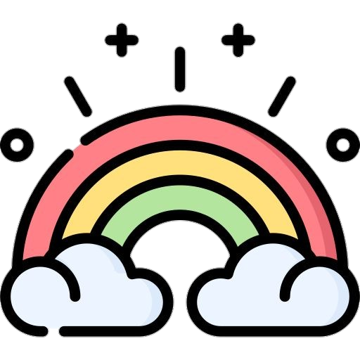 Rainbow icon Png