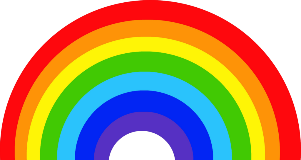 Rainbow Vector Png