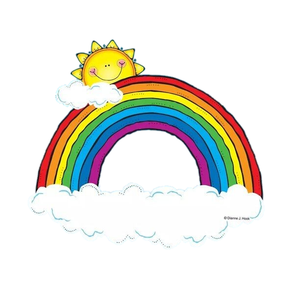 Cloud Rainbow Clipart Png