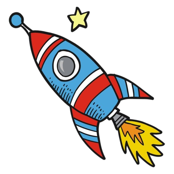 Cartoon Rocket Emoji Png