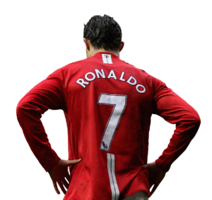 Cristiano Ronaldo Cr7 Back view PNG