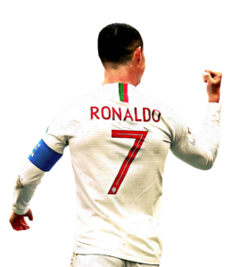 Cristiano Ronaldo Cr7 White Jersey PNG