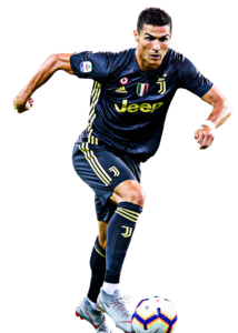 Cristiano Ronaldo Manchester United football render PNG