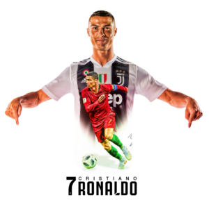 Cristiano Ronaldo Poster PNG image