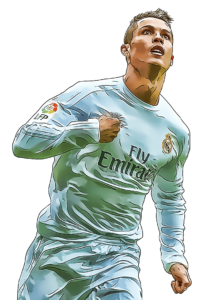 Cristiano Ronaldo artwork PNG