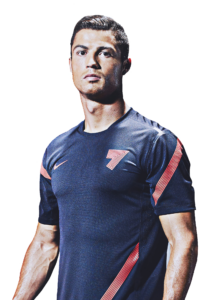 High-resolution Cristiano Ronaldo Portrait PNG