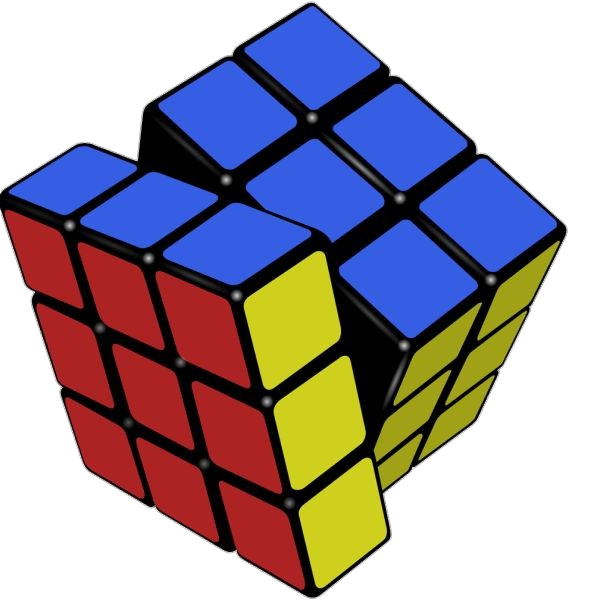 Solved Rubik's Cube Png