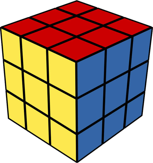 Rubik's Cube vector Png