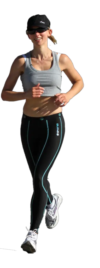 woman running png