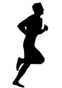 running silhouette png