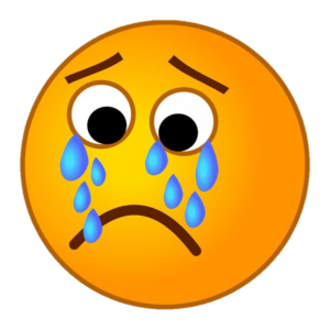 Sad Emoji Crying clipart Png