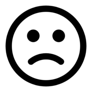 Sad Emoji vector icon Png