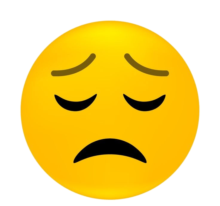 Sad Emoji PNG Images Free Download - Pngfre