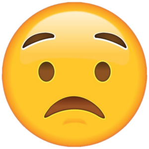 ios Sad Emoji Png
