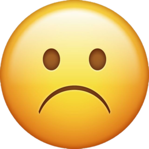Upset Sad Emoji Png