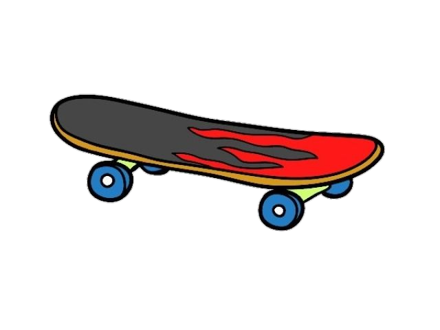 Skateboard Clipart Png