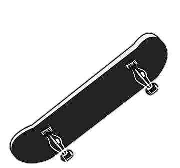 Skateboard Silhouette Png