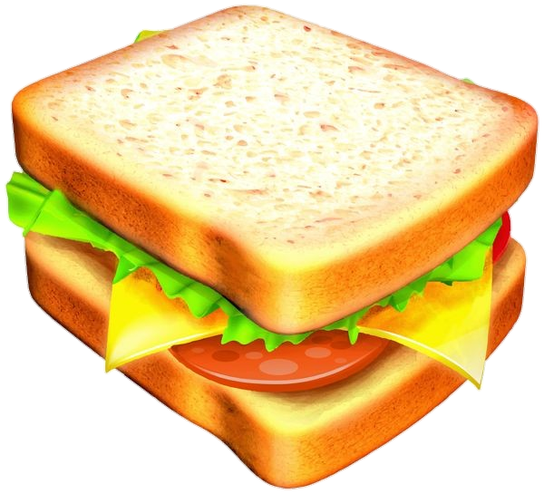 Animated Sandwich Png Image
