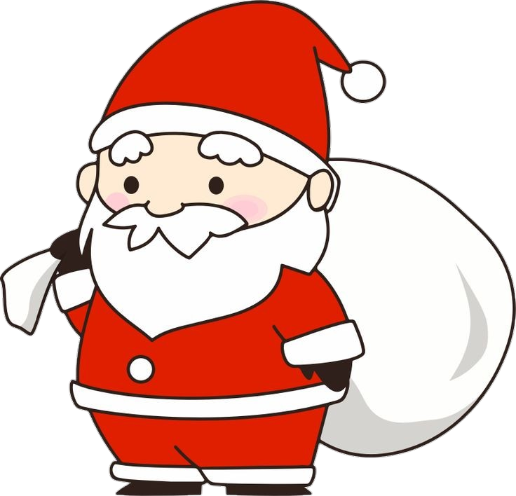 Mini Santa Claus vector Png