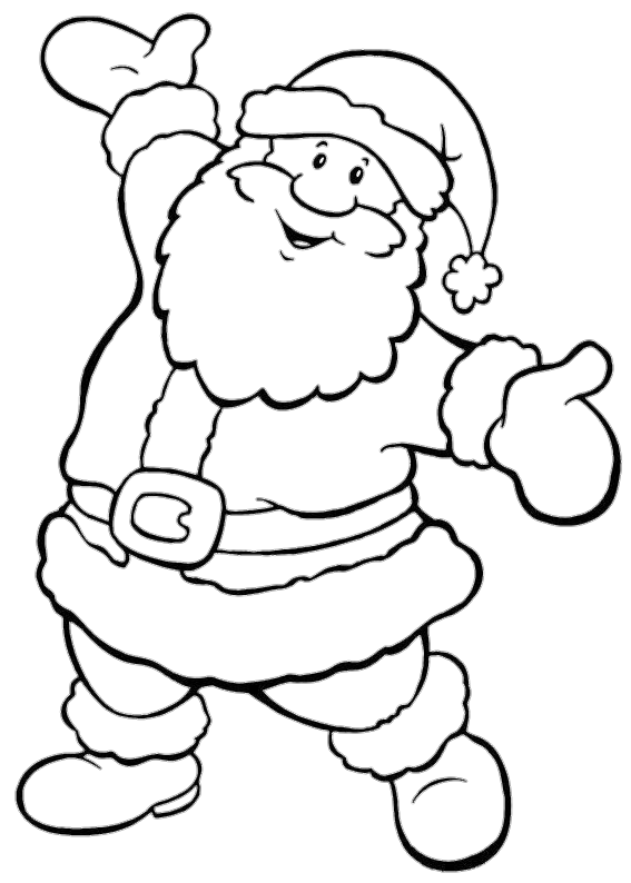Santa Claus Drawing Png