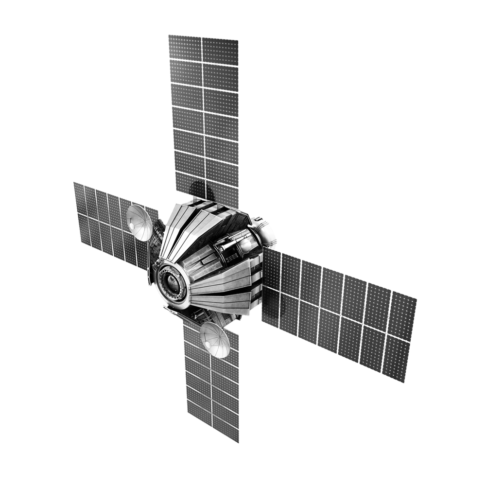 Futuristic Satellite Png