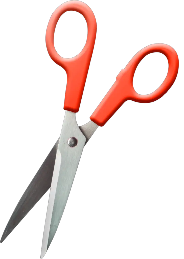 Red Scissor png