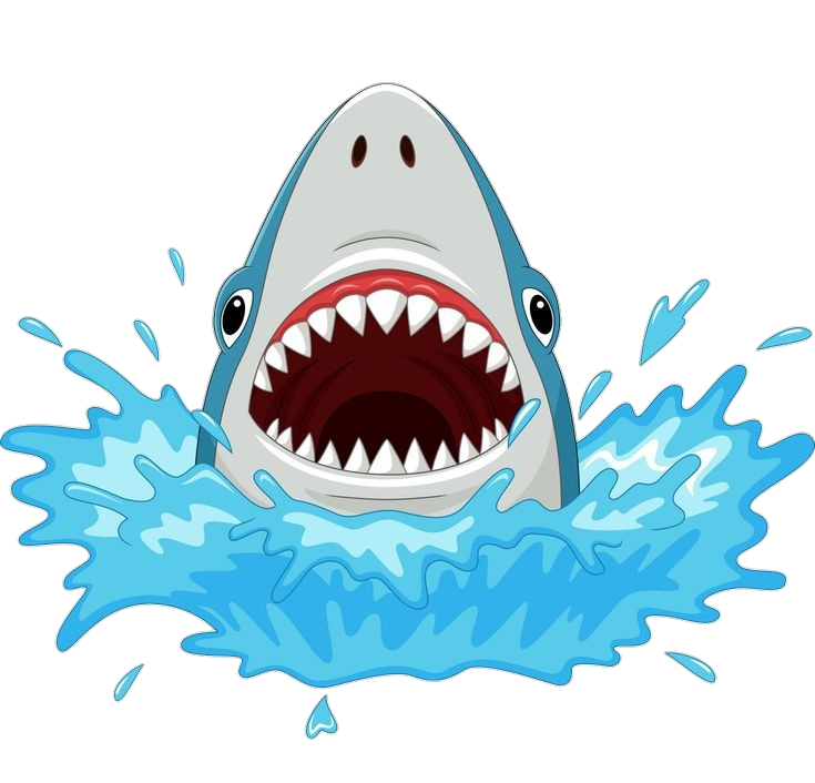 Shark Jaws clipart Png