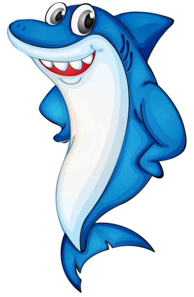 Cute Shark clipart Png