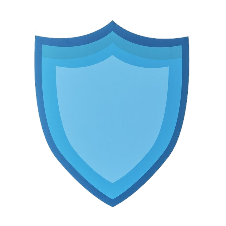 Blue Shield vector Png
