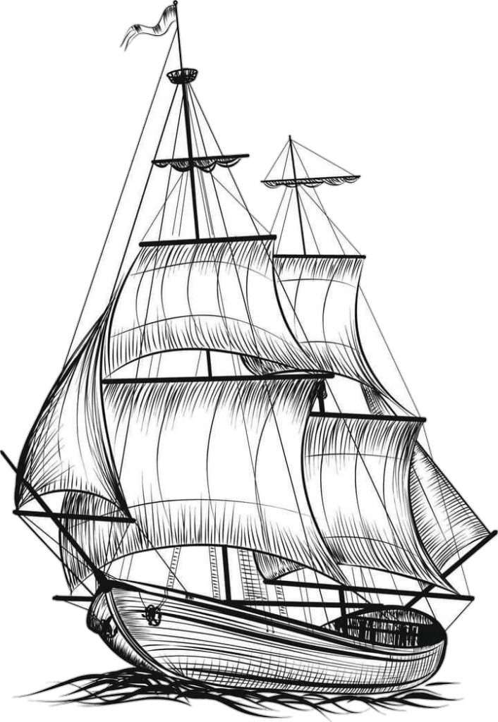 Ship Sketch Png