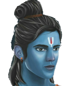 Shri Ram face Png