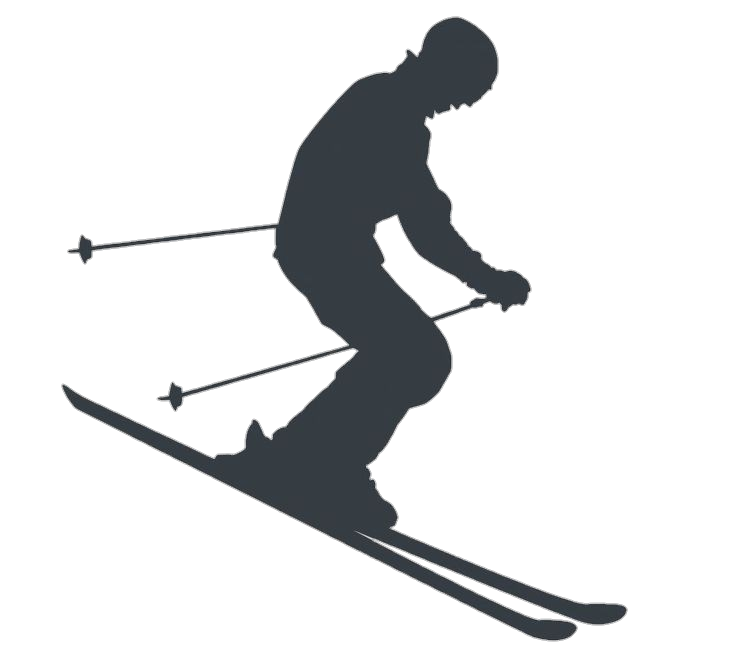Skier Silhouette Png Image