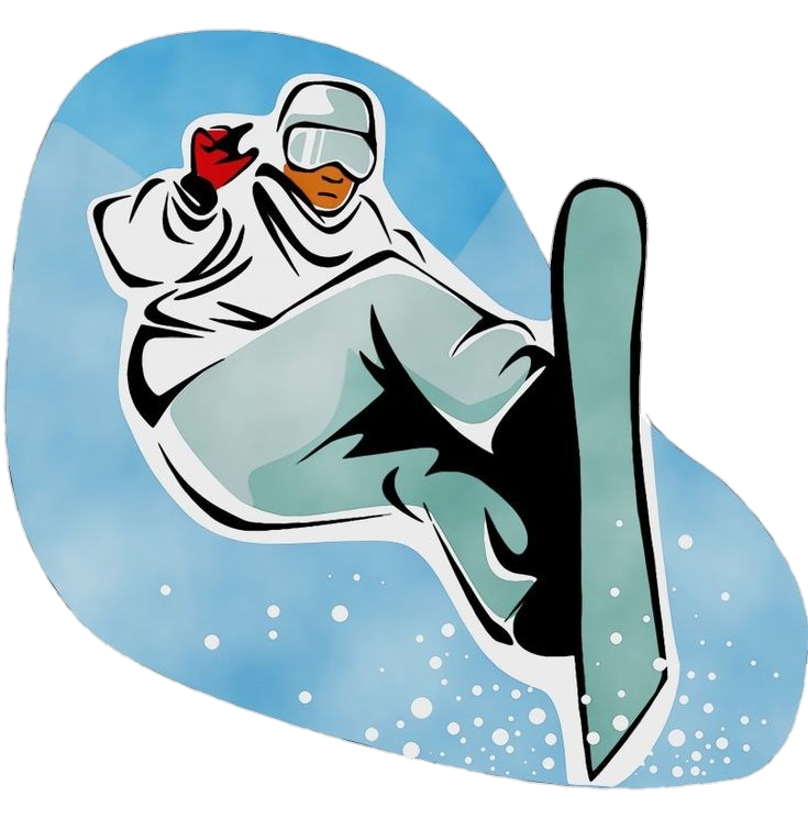 Skiing clipart png