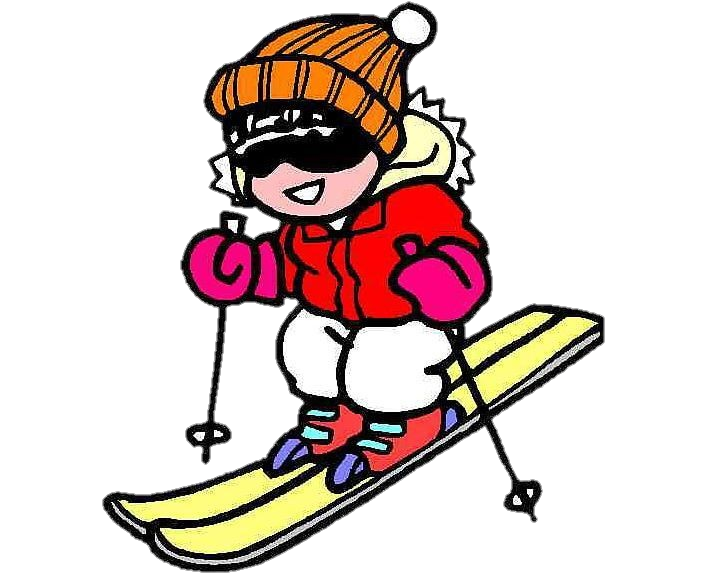 Skier clipart png
