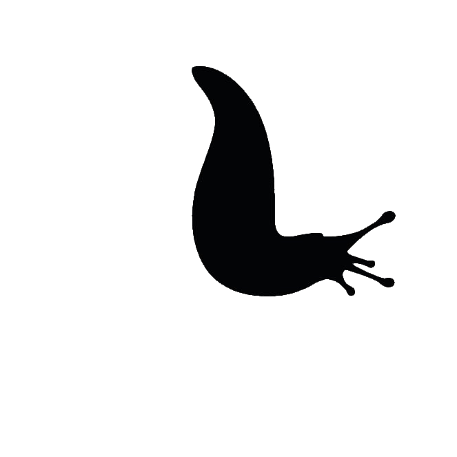 Slug silhouette PNG