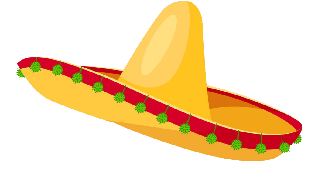 Animated Sombrero hat PNG