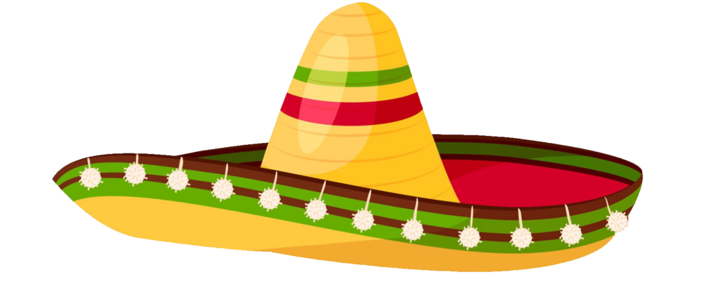 Animated Sombrero hat PNG