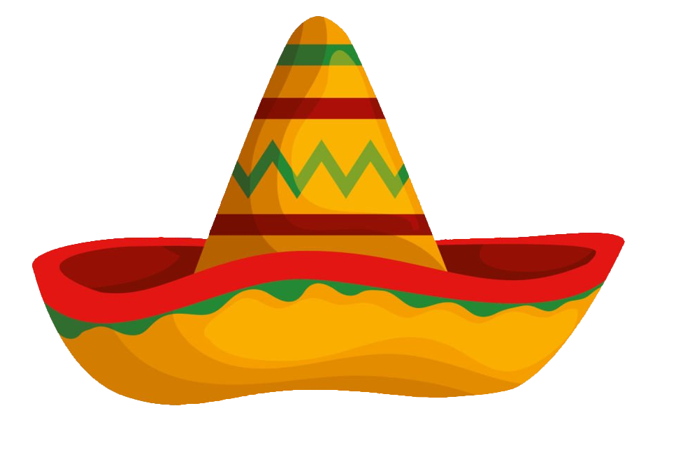 Animated Sombrero hat PNG