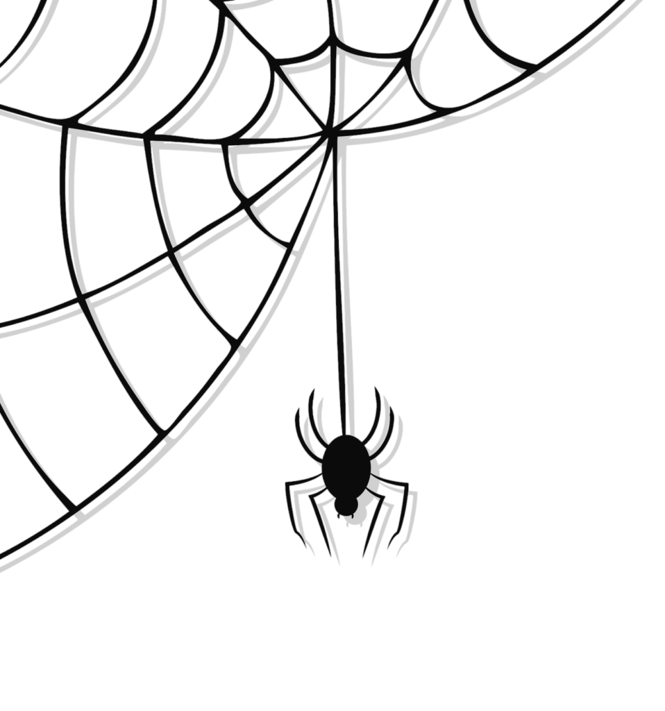 Spider Web Vector PNG
