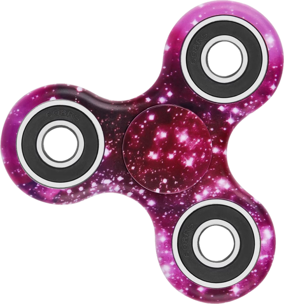 Glitter Fidget Spinner Png