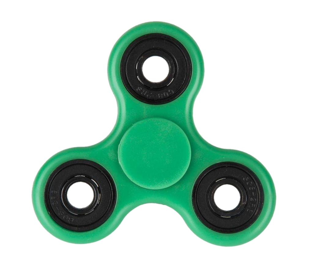Green Fidget Spinner Png