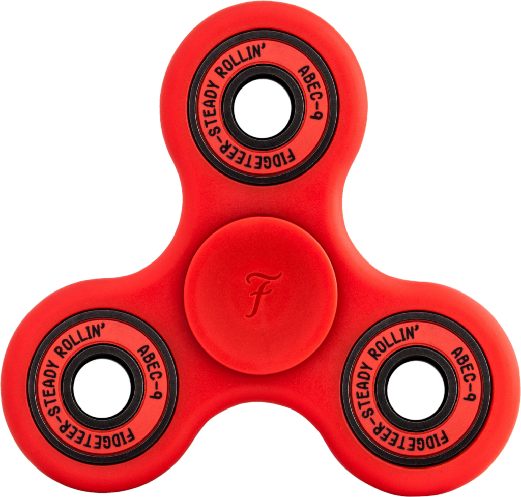 Red Fidget Spinner Png