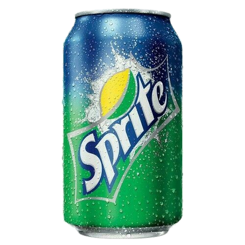 Sprite soft Drink can png 