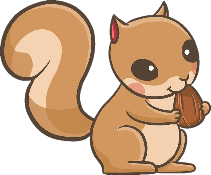 Squirrel animated png
