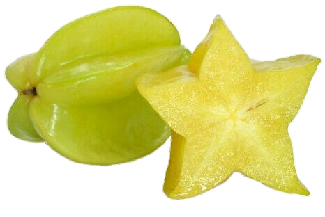 Green Star Fruit Png
