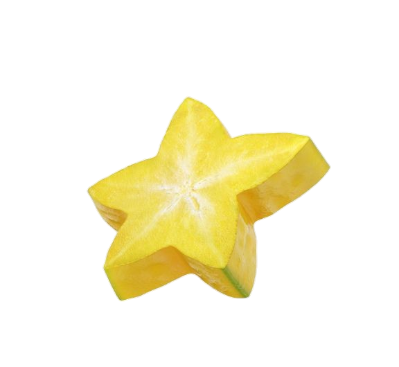 Sliced Star Fruit Png