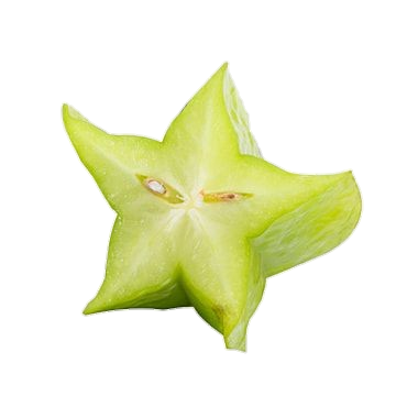 Star Fruit Slice Png